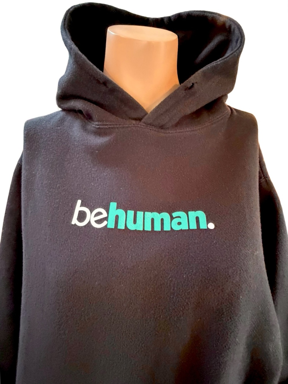 The Human Preservation Co (Canadian) ‘Be Human’ Black Hoodie Medium Unisex 🇨🇦